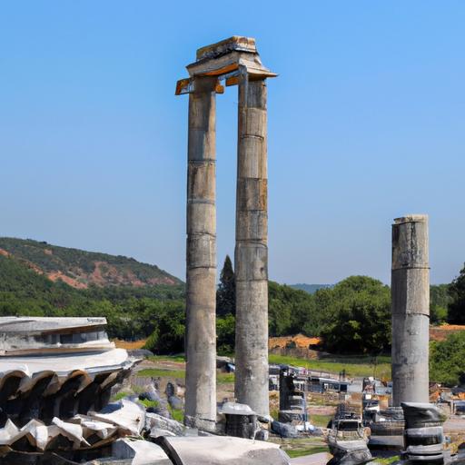 El majestuoso Templo de Artemisa en Éfeso: símbolo de poder y religión en la Antigüedad