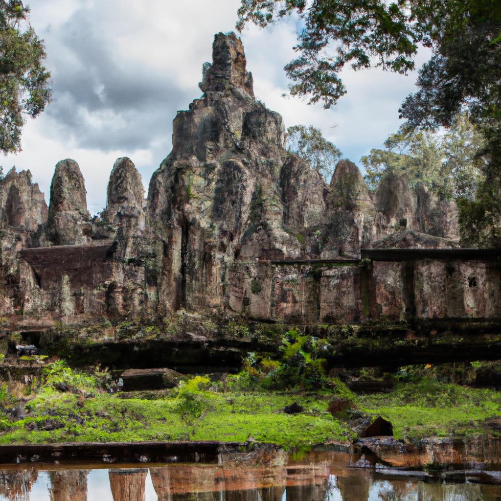 El Templo de Angkor Thom: una maravilla arquitectónica de las civilizaciones asiáticas
