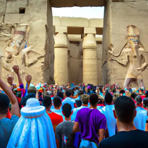 La Fiesta de Min: Celebración religiosa en el Antiguo Egipto