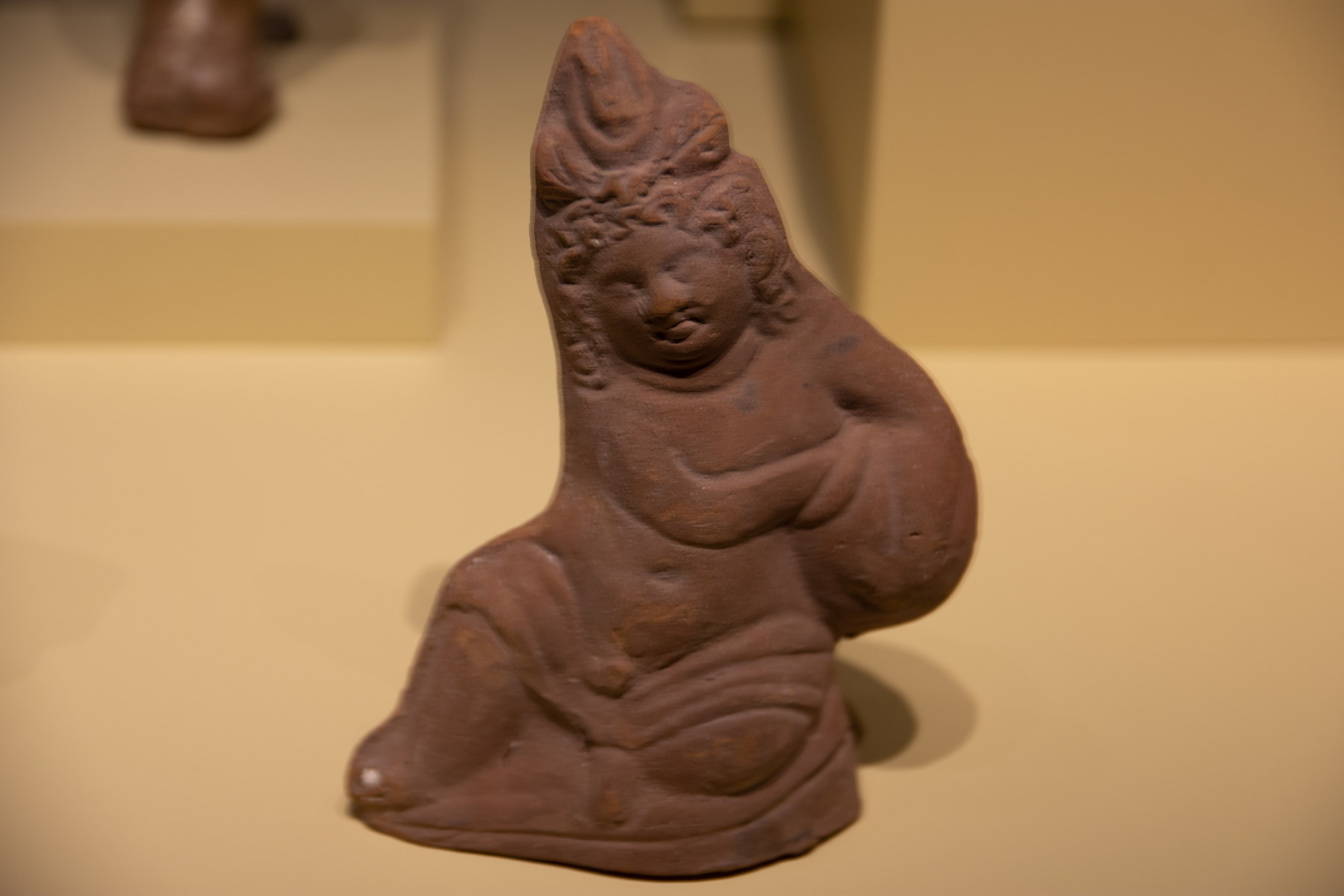 Figura de Harpócrates del período helenístico de Egipto