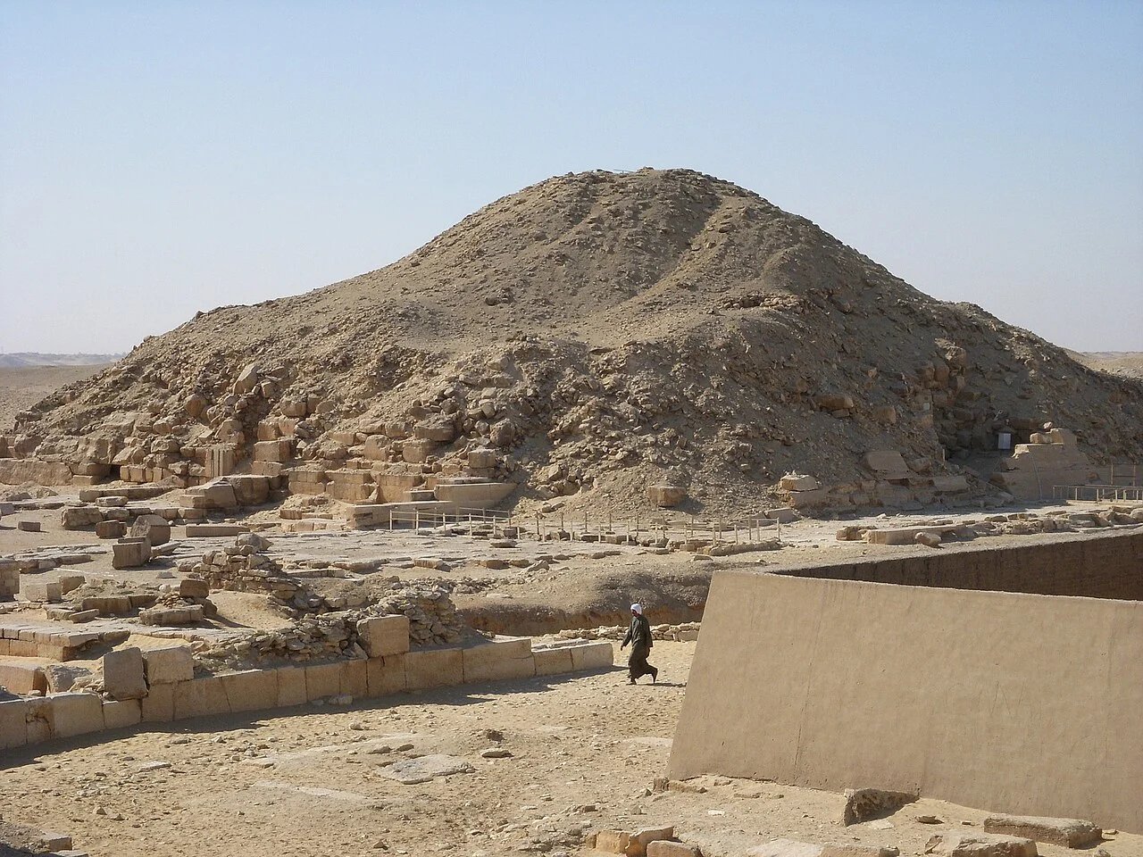 Los Textos de las Pirámides: Una ventana al mundo del antiguo Egipto 4 La pirámide de Unas y su entorno arqueológico en Saqqara.